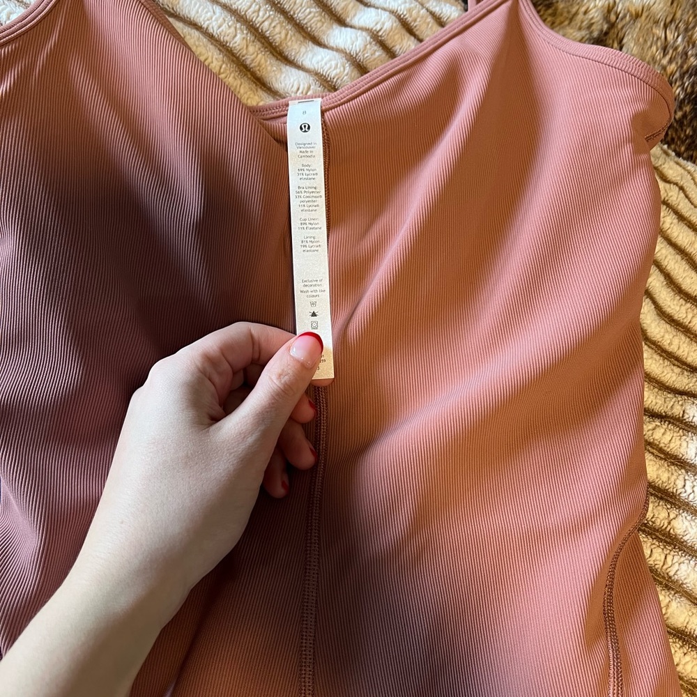 Lululemon Ribbed unitard 6” - Picture 3 of 7